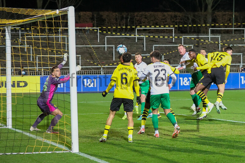 Borussia Dortmund U23 vs. SC Preußen Münster 20th matchday 3rd division 13/02/2024