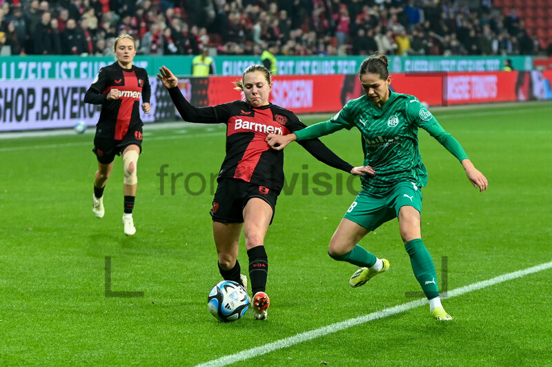 Bayer 04 Leverkusen vs. SGS Essen Viertelfinale DFB Pokal Frauen 2024